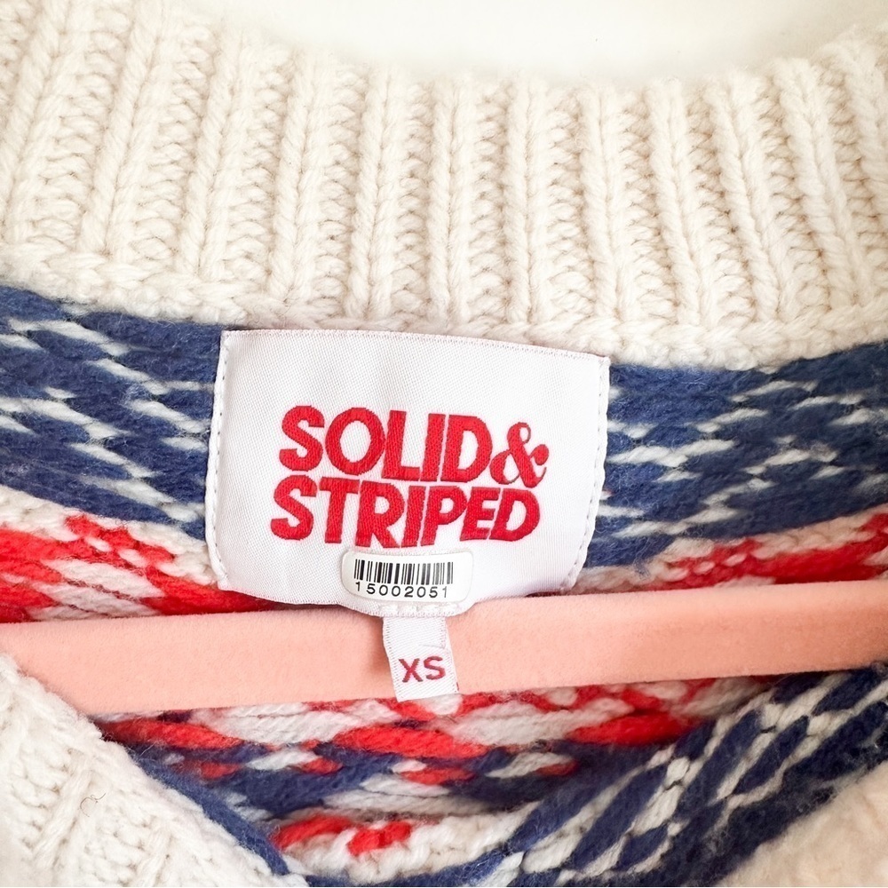 Solid & Striped The Carly Pullover Fairisle Sweat… - image 8